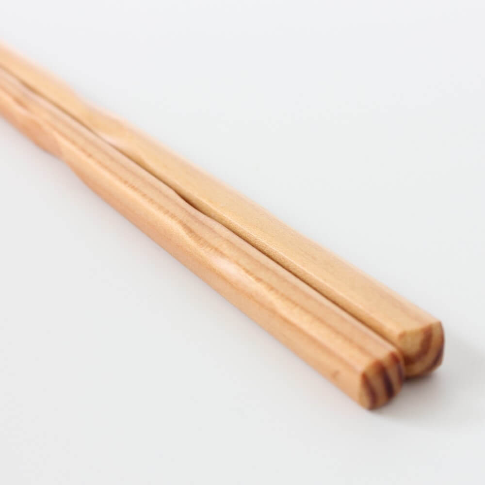visible grains pine chopsticks