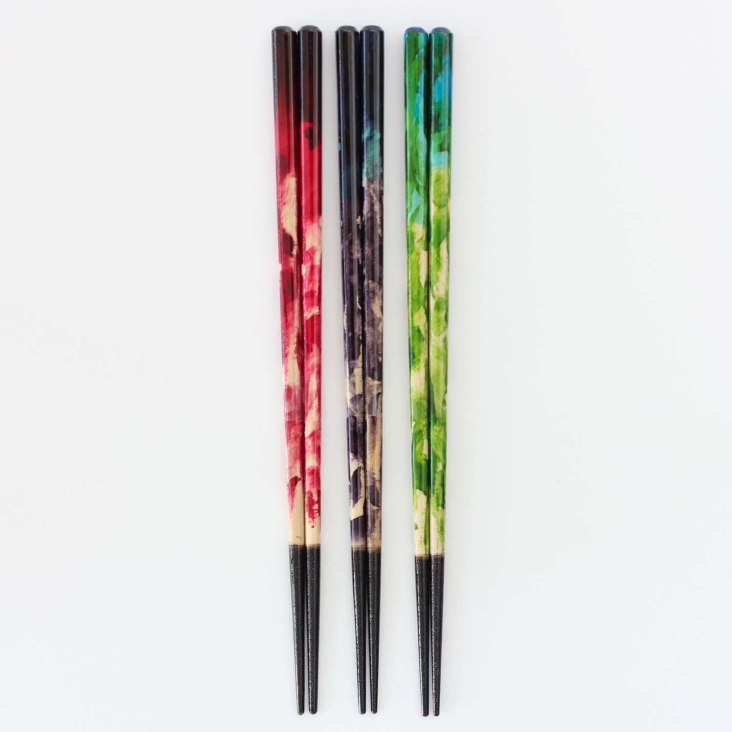 full length side by side iroha wabi sabi chopsticks
