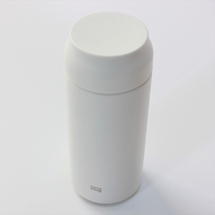 top angled view of the white allday drink bottle