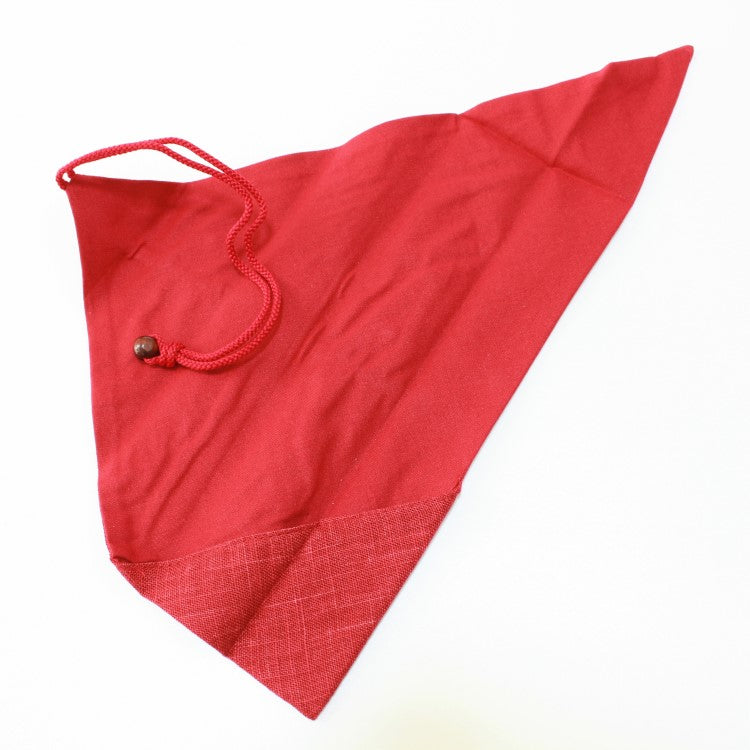 unwrapped chopsticks case red in colour