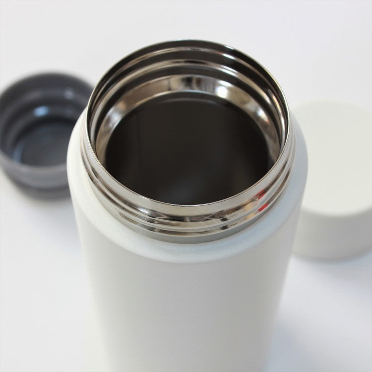 wide opening of the allday drink bottle for easing cleaning