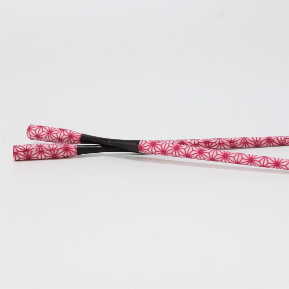Majime Life Ohashi Collection Chopsticks Asagara Pink  photo showing one on top of another