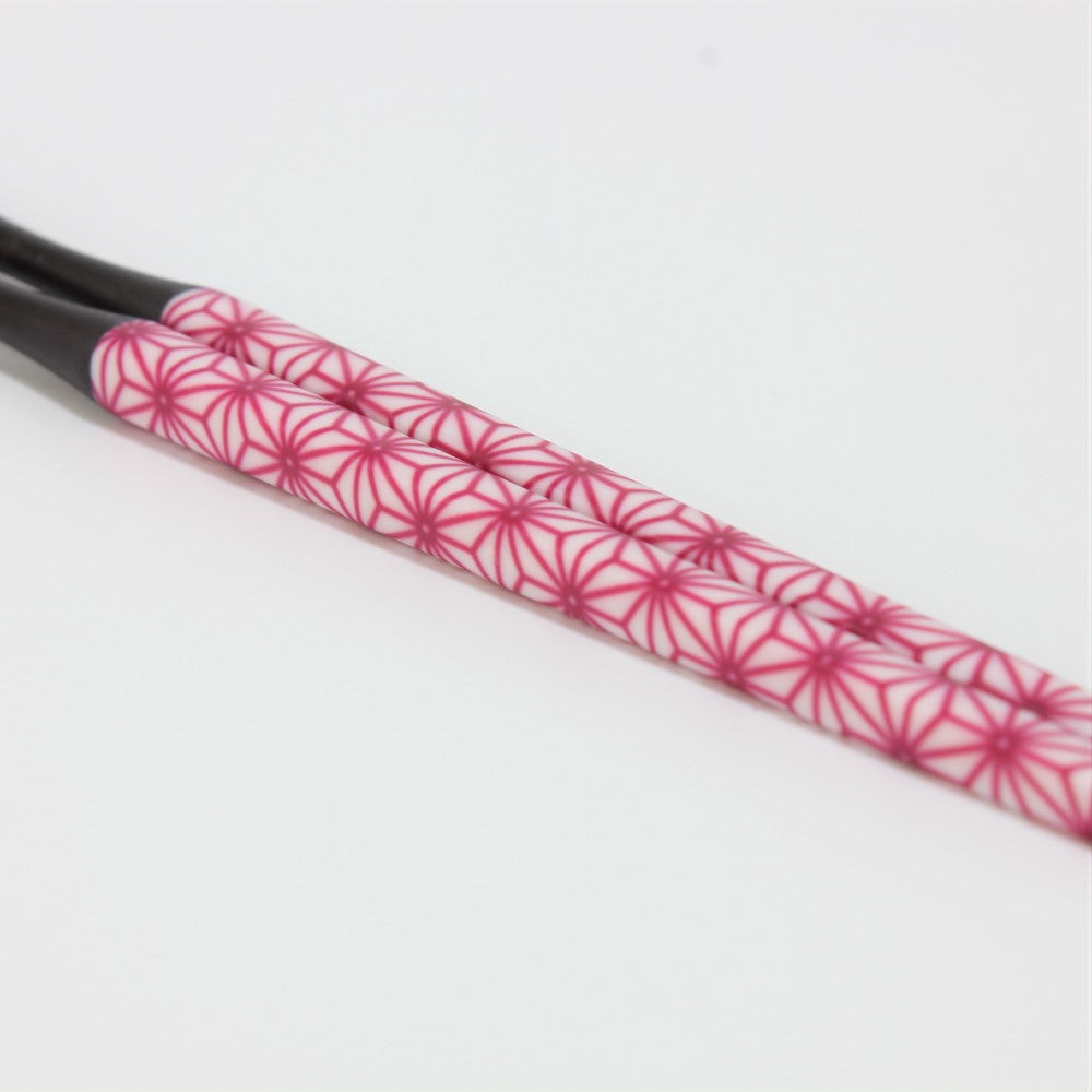 Majime Life Ohashi Collection Chopsticks Asagara Pink close up chopsticks
