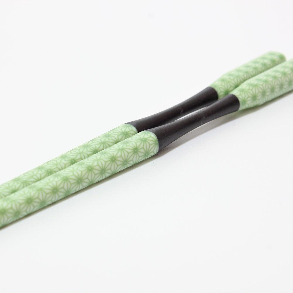 Majime Life Ohashi Collection Chopsticks Asagara Green dishwasher and microwave safe chopsticks