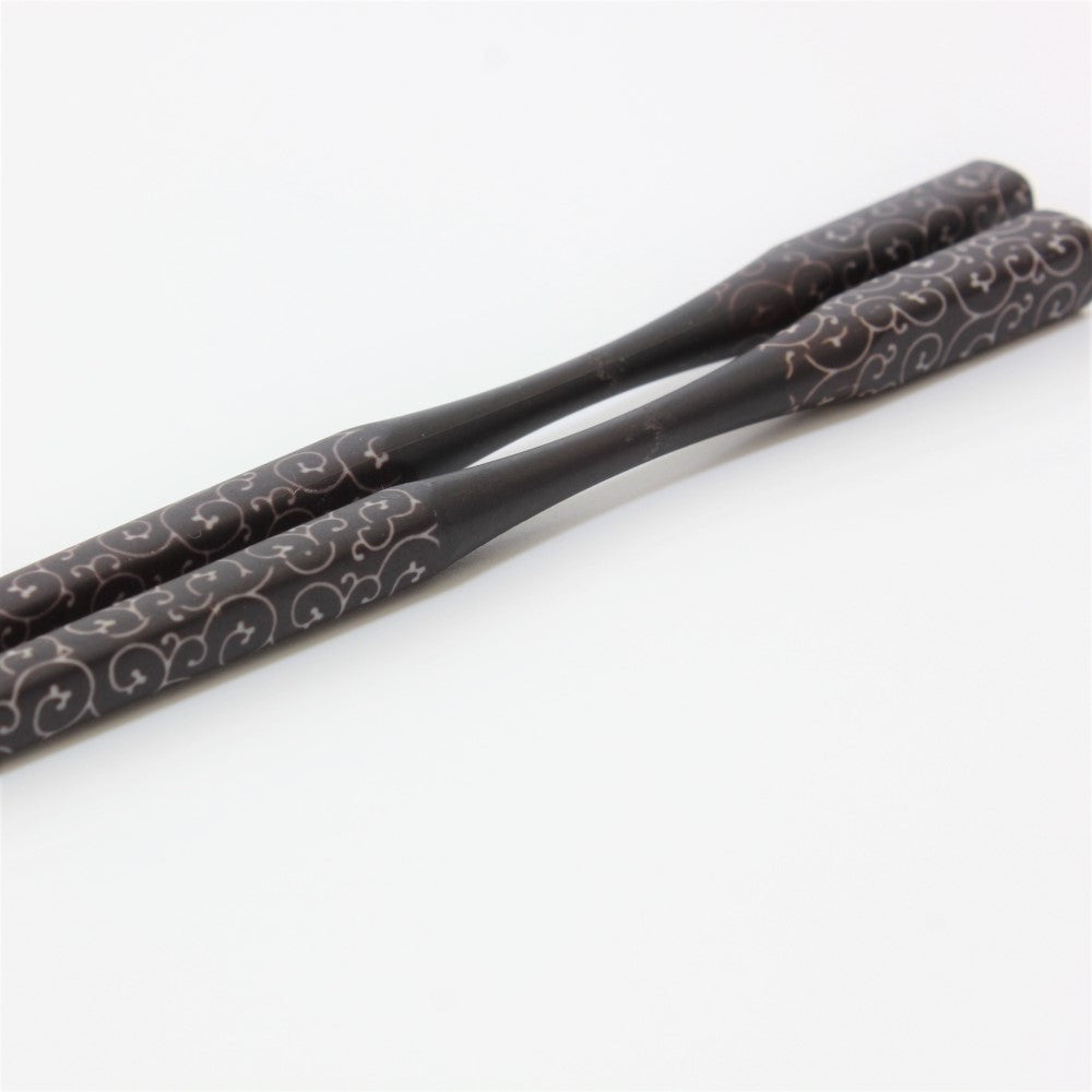 Majime Life Ohashi Collection Chopsticks Karakusa Iron Navy Blue Made in Japan chopsticks stylish design