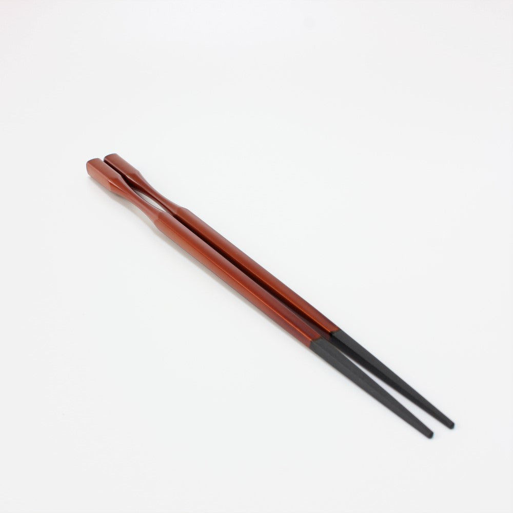 Majime Life Ohashi Collection Shunkei Chopsticks Side view. 