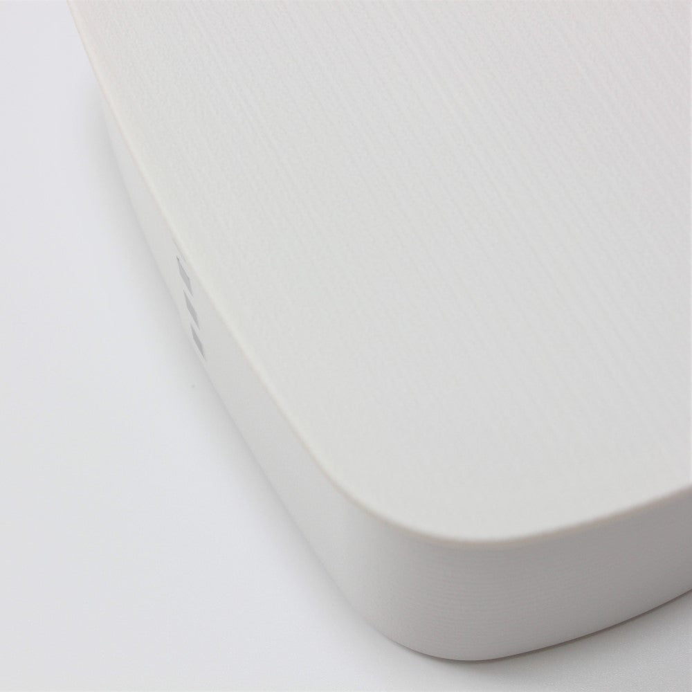 Majime Life Matte White Nuri Wappa 1 Tier Bento Box from Japan Microwave safe Dishwasher safe Japanese style bento box for adults and kids lunch box Wappa style grooves texture