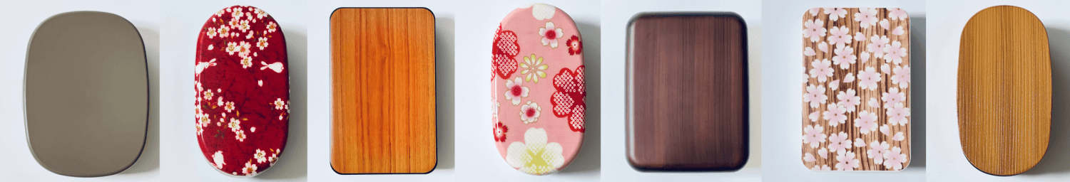 800 to 1000ml bento boxes | 1 & 2 tiered designs