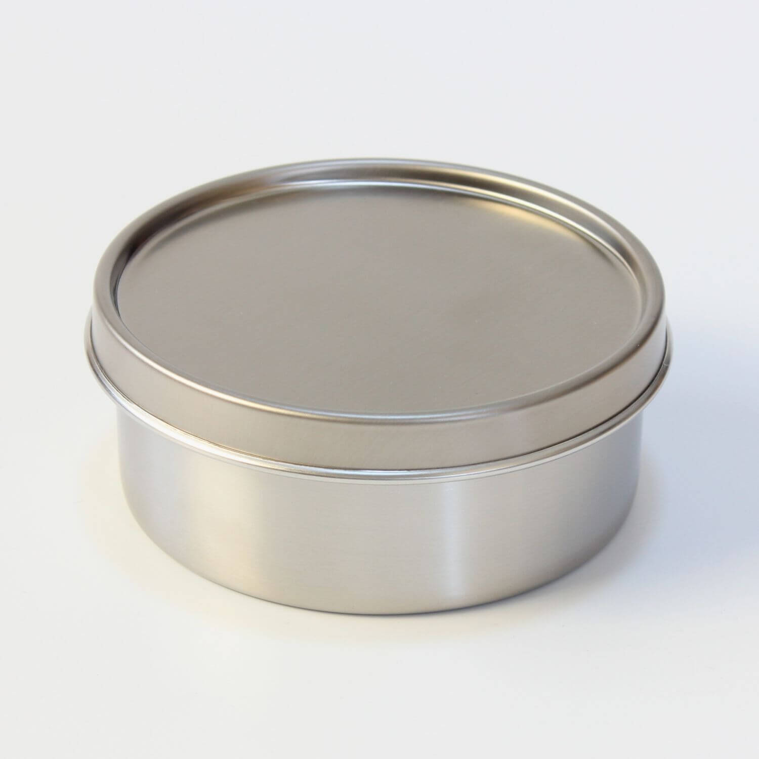 Stainless Steel Round 1 Tier Bento Box | Made in Tsubame Sanjo Japan
