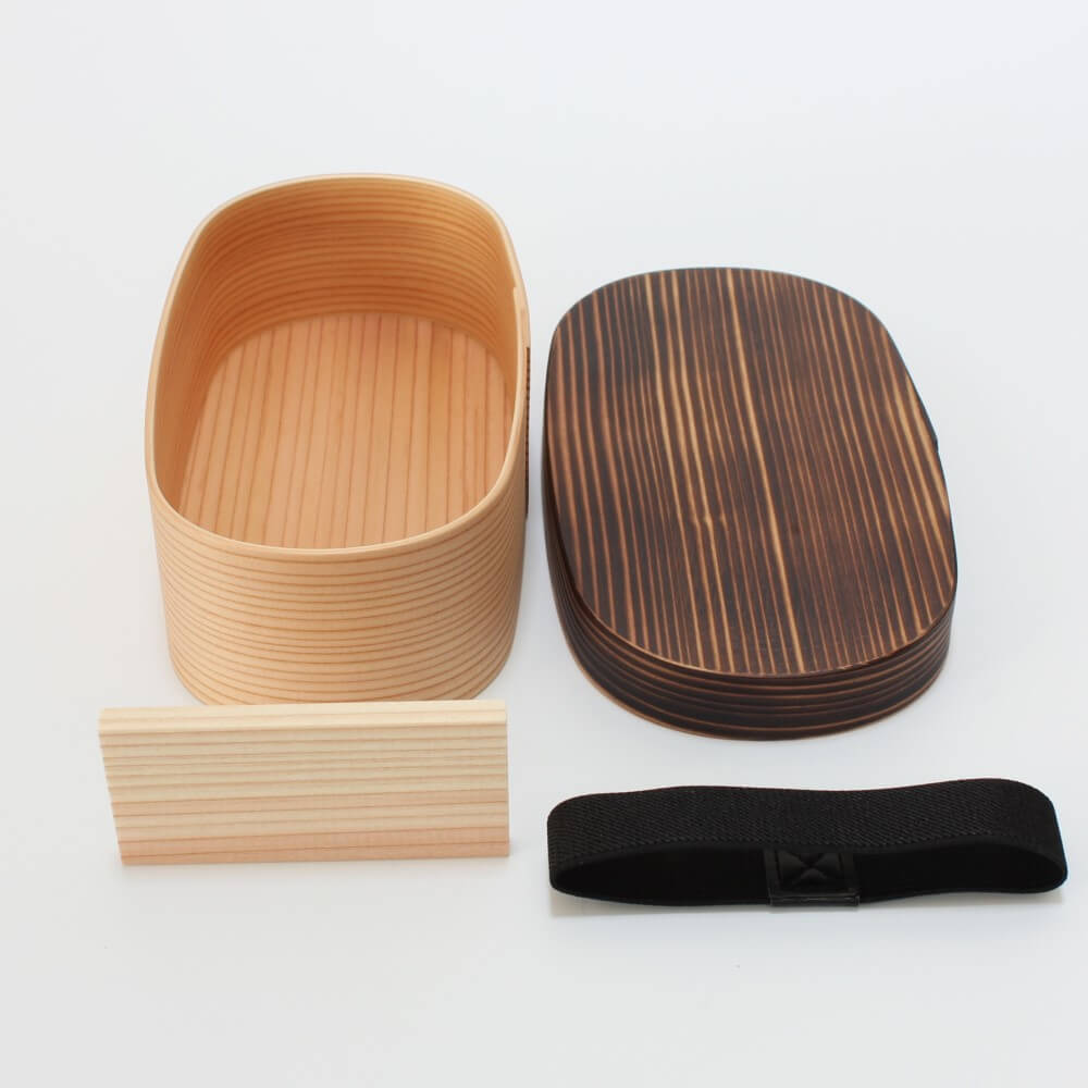 all components yakisugi magewappa bento box