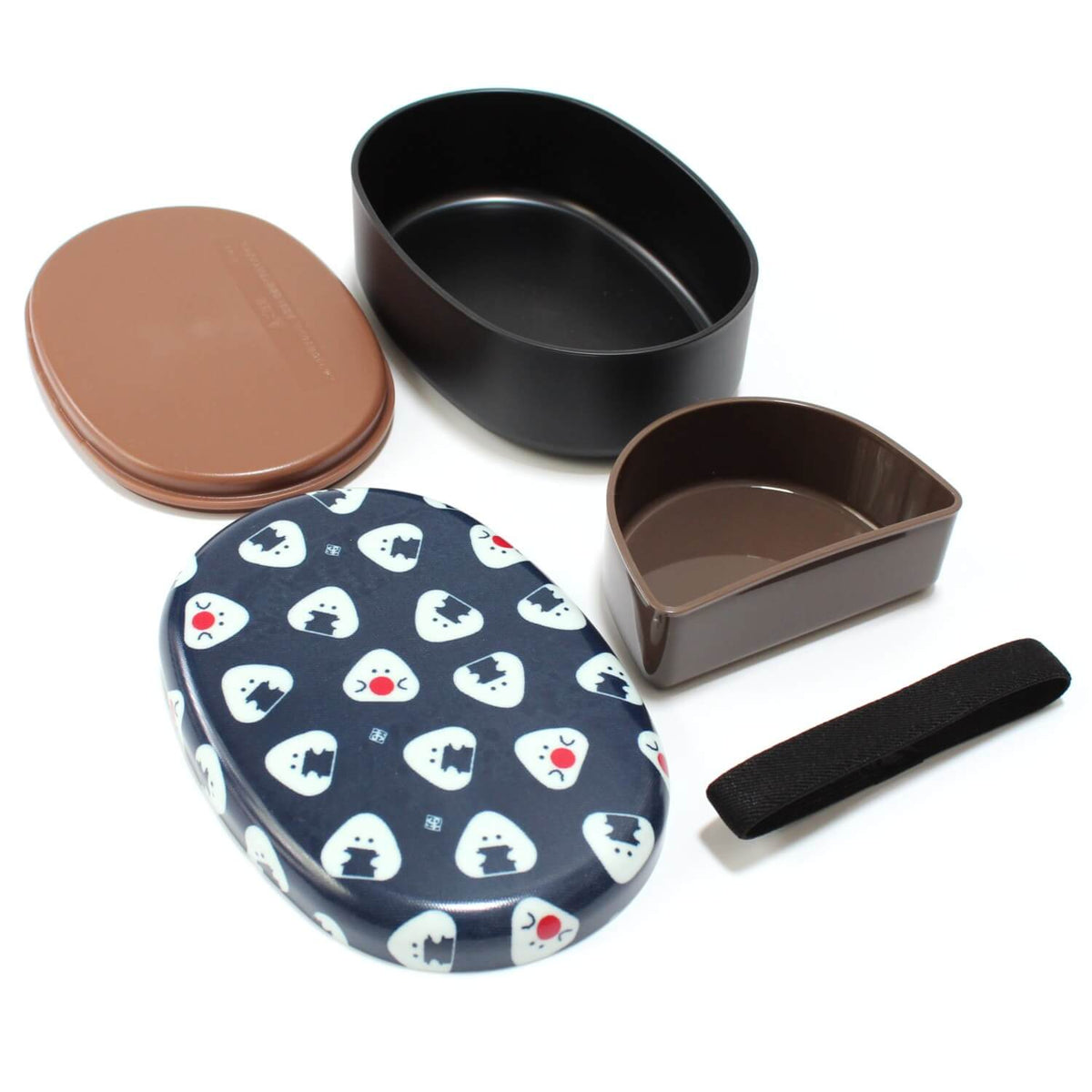 Nori Ume Korokoro 1 Tier Bento Box | Cloth Infused Lid