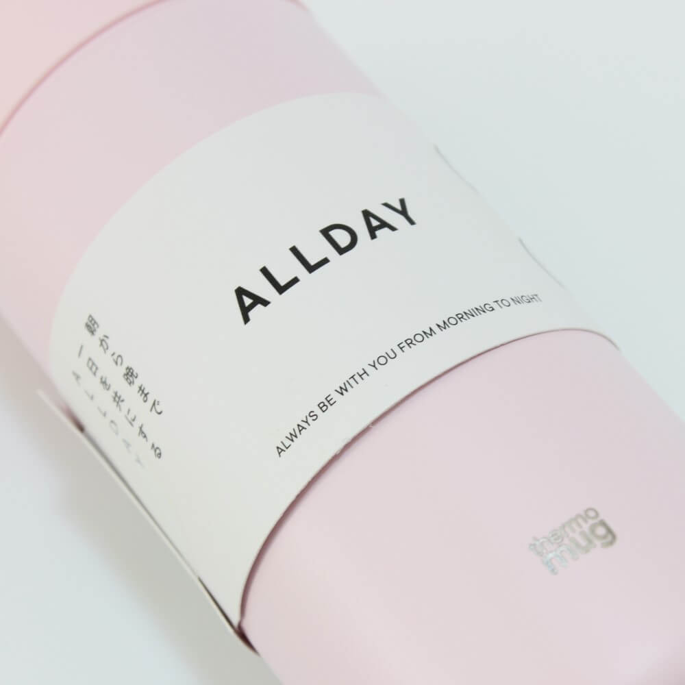 Allday Insulated Drink Bottle | Sakura Pink | from thermo mug