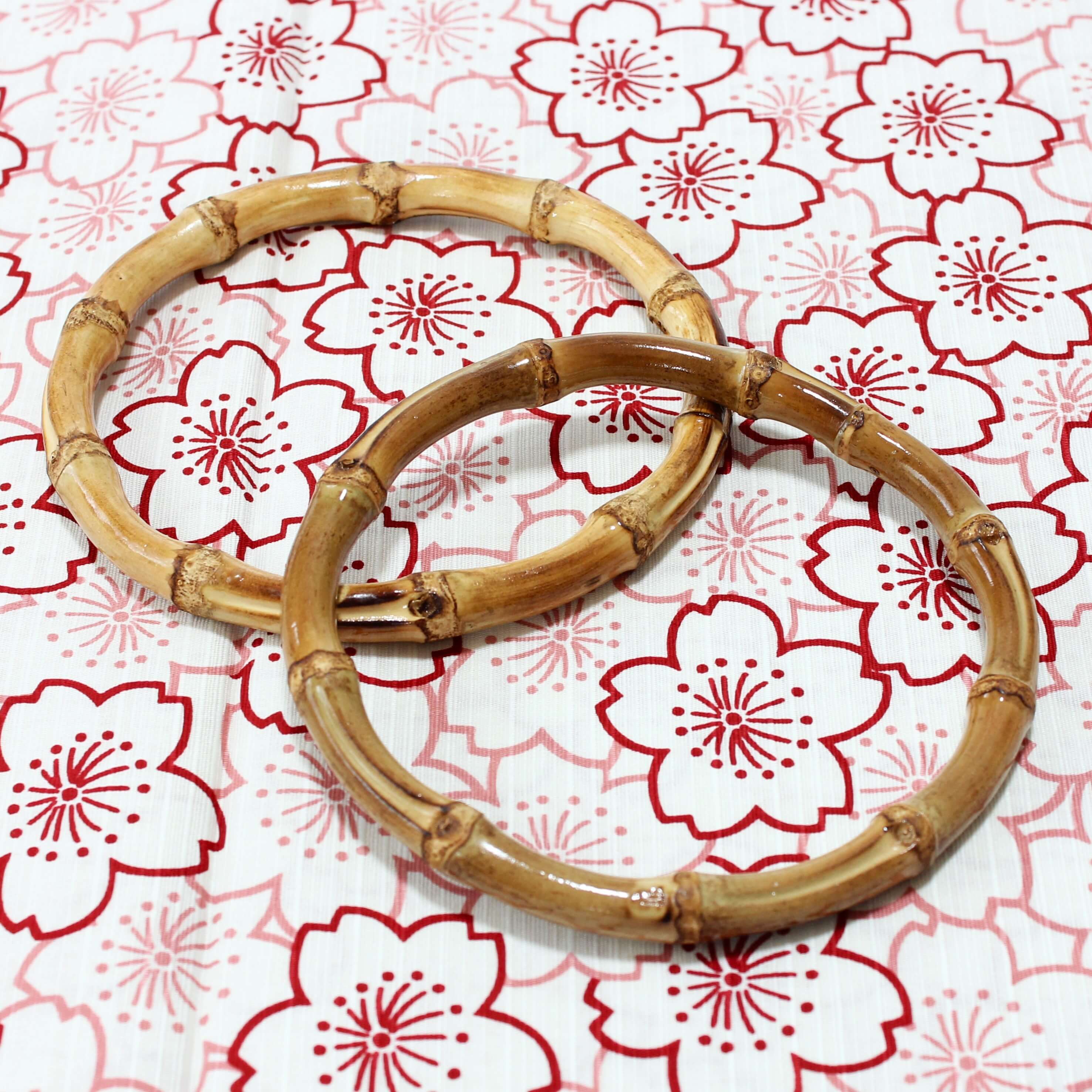 bamboo furoshiki handle rings