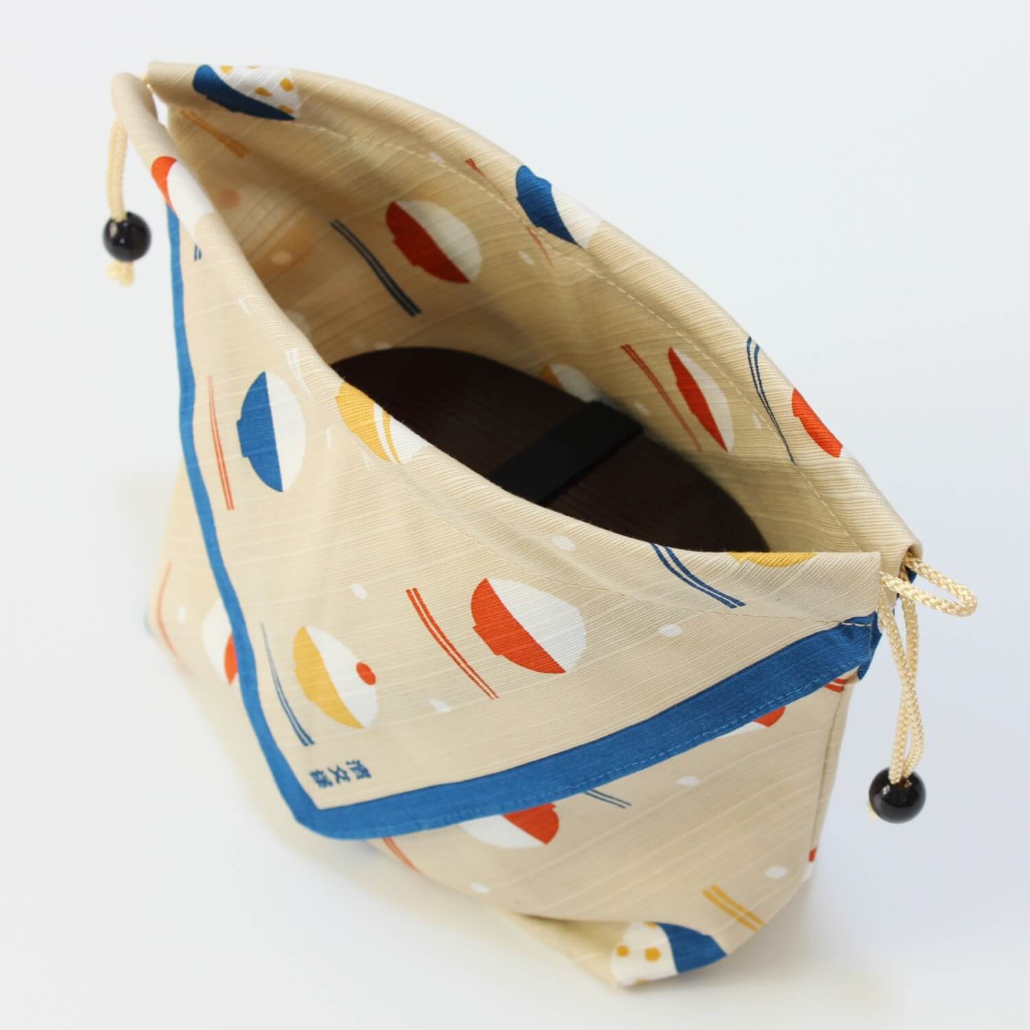 Hamamonyo Rice Bowls Kinchaku Bento Lunch Bag