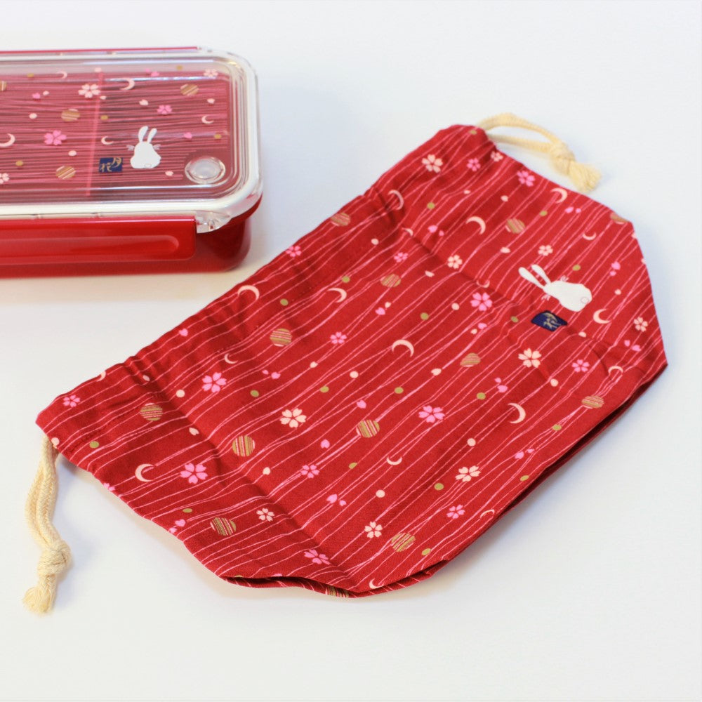 bento box pouch laid flat