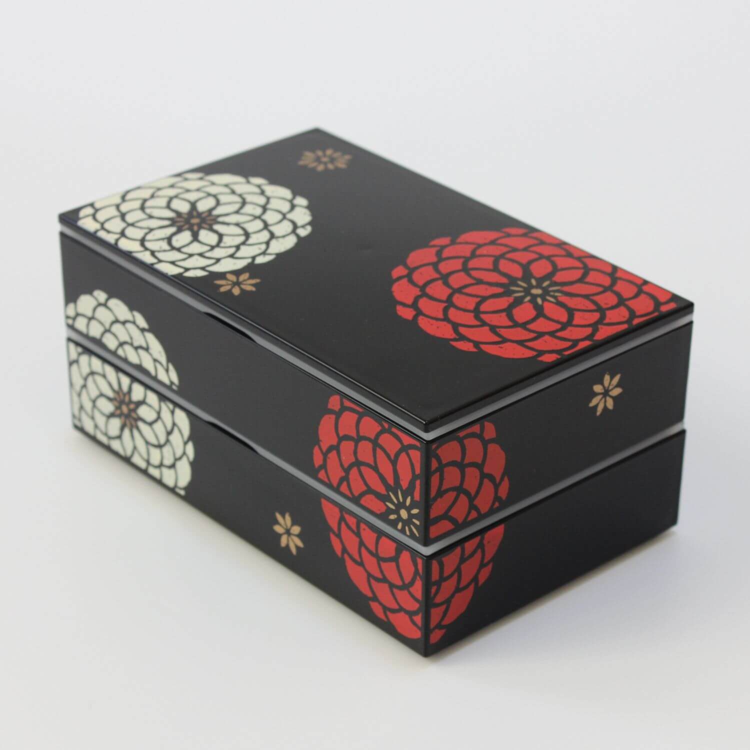 rectangle-2-tier-bento-box-momoka-black