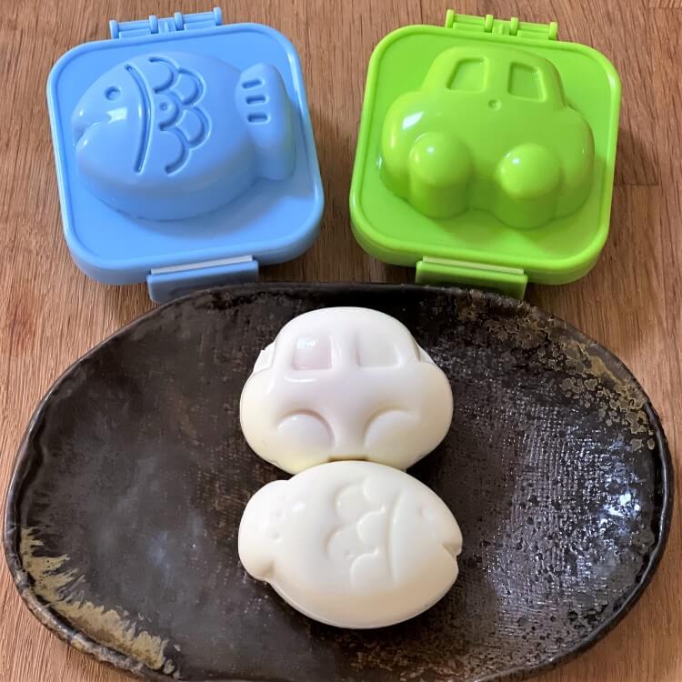 Egg Moulds Car and Fish Shapes