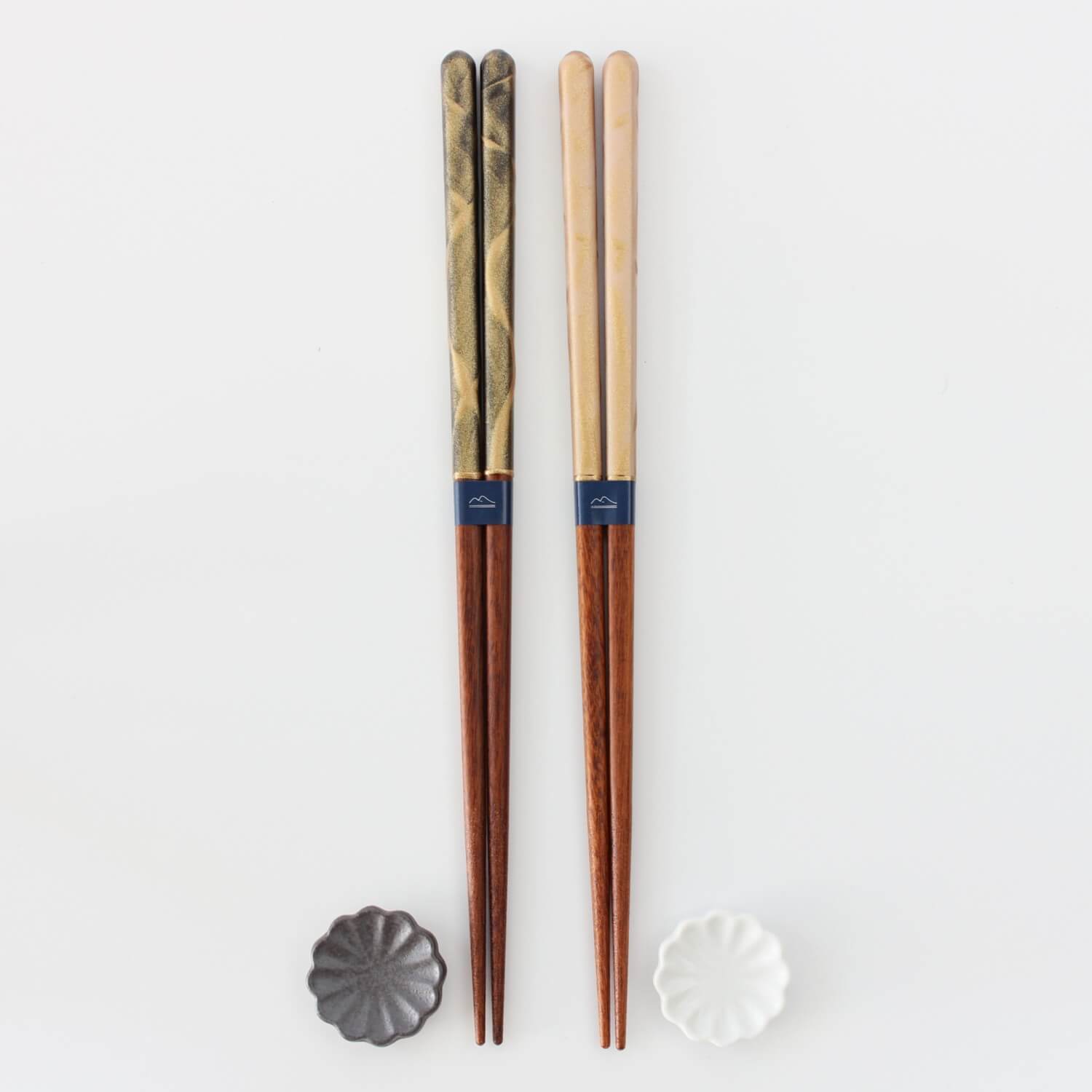 chopsticks and rests kurabi samon gift set