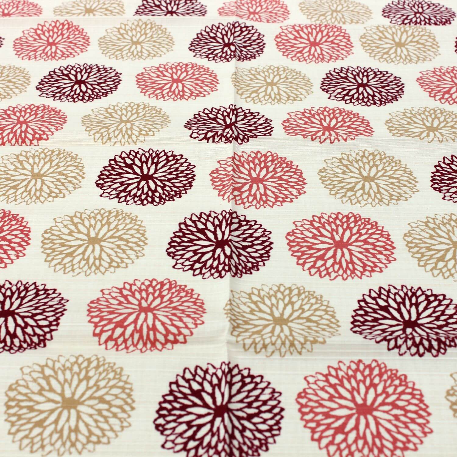 Hamamonyo Kiku Zukushi Furoshiki Wrapping Cloth 90cm