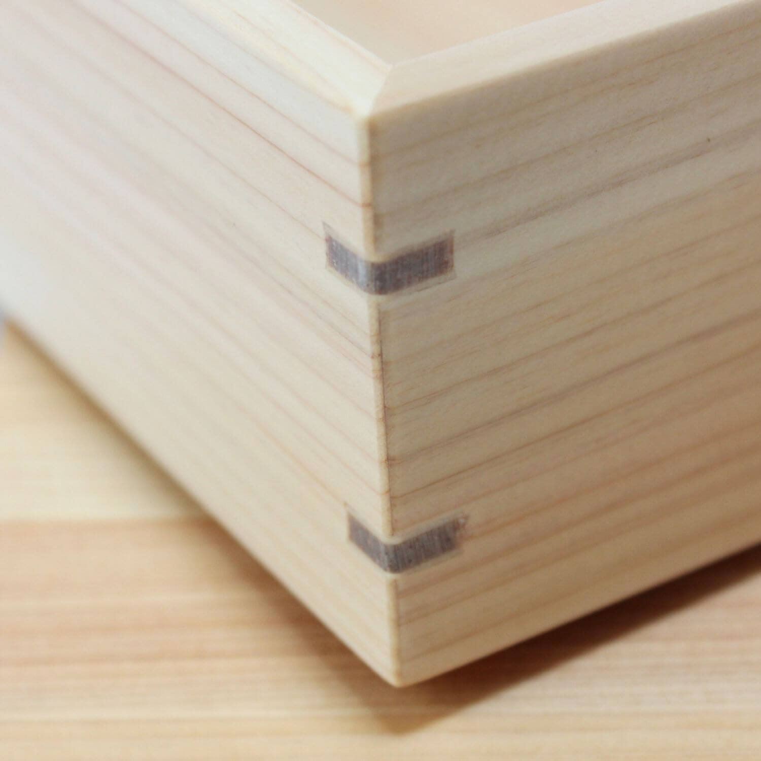 Kishu Hinoki Rectangle 1 Tier Wood Bento Box | Japanese Cypress