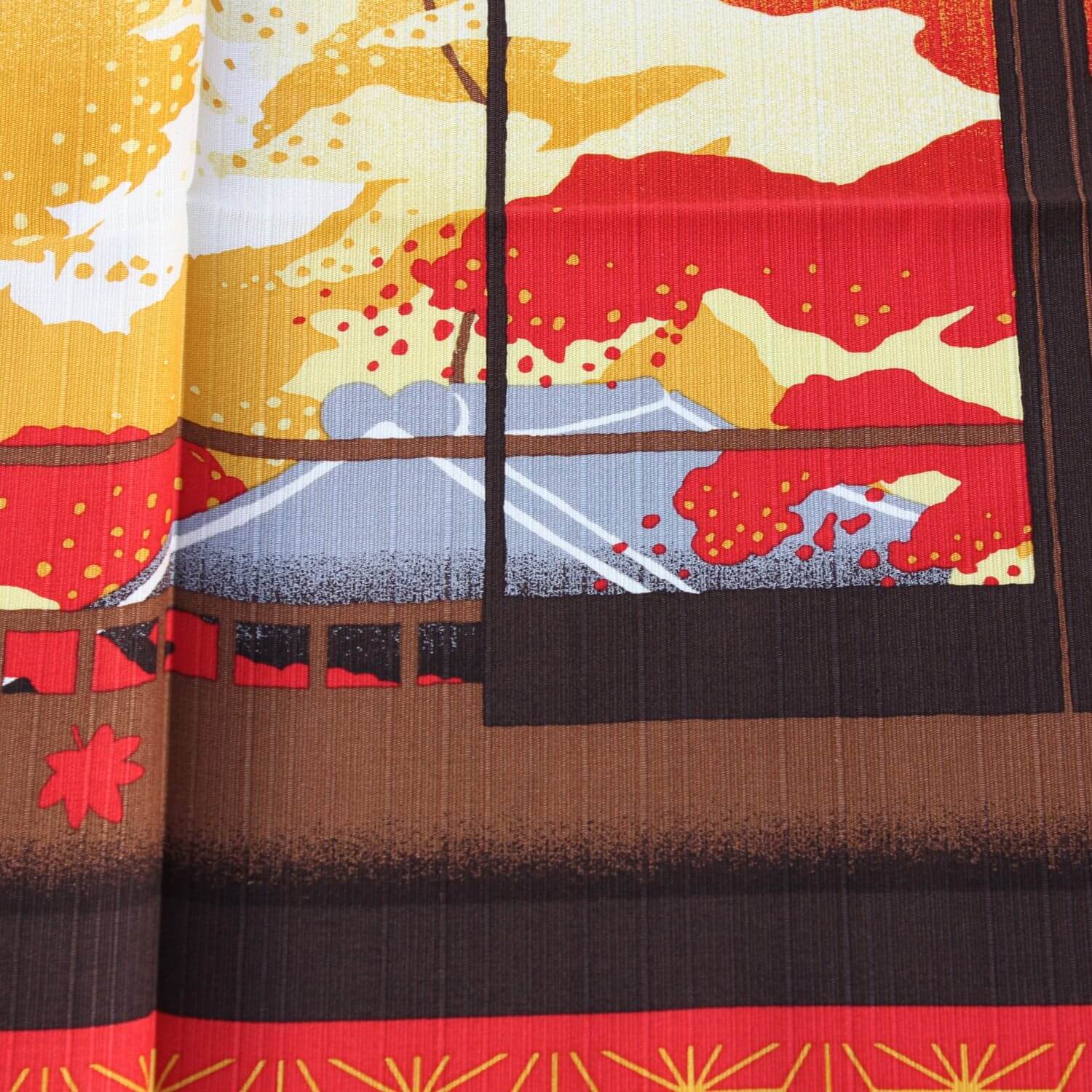 Hamamonyo Autumn Abounds Furoshiki Wrapping Cloth 50cm