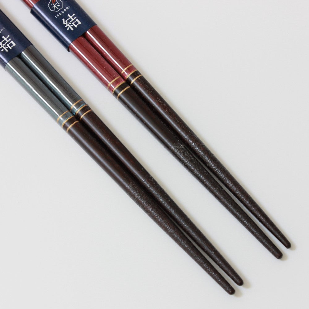 close up showing tips ayaka japanese wooden chopsticks