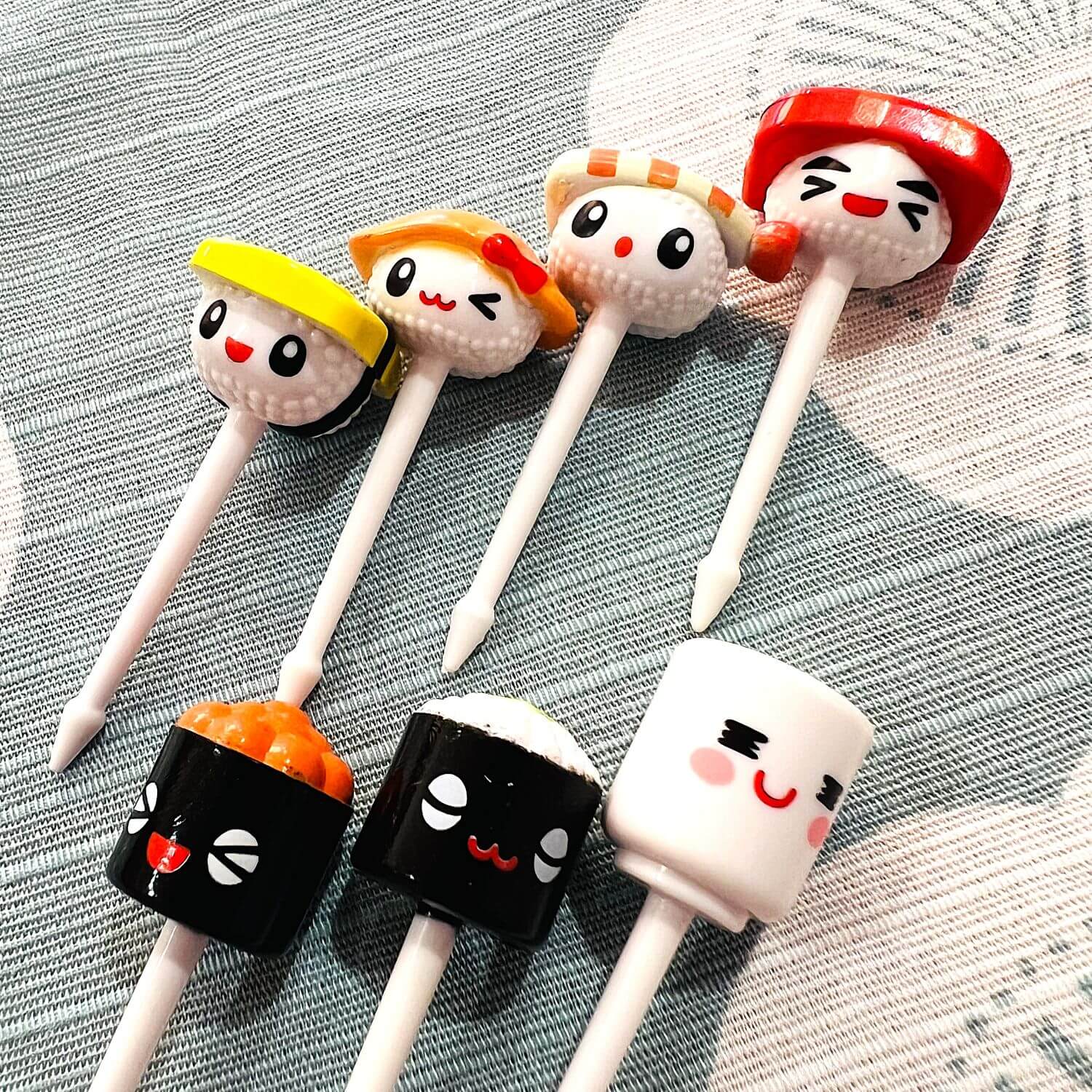 Sushi bento food picks | 7 piece set