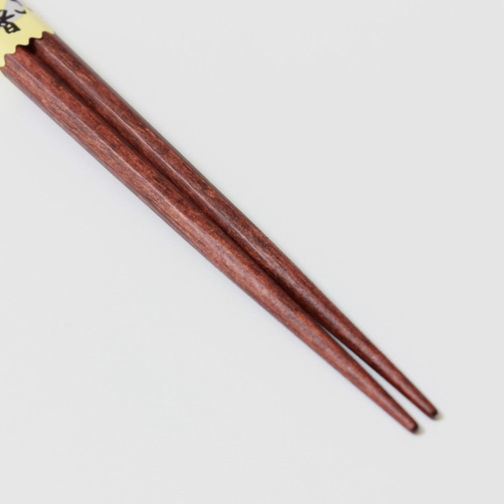 close up tips hachikaku blue chopsticks