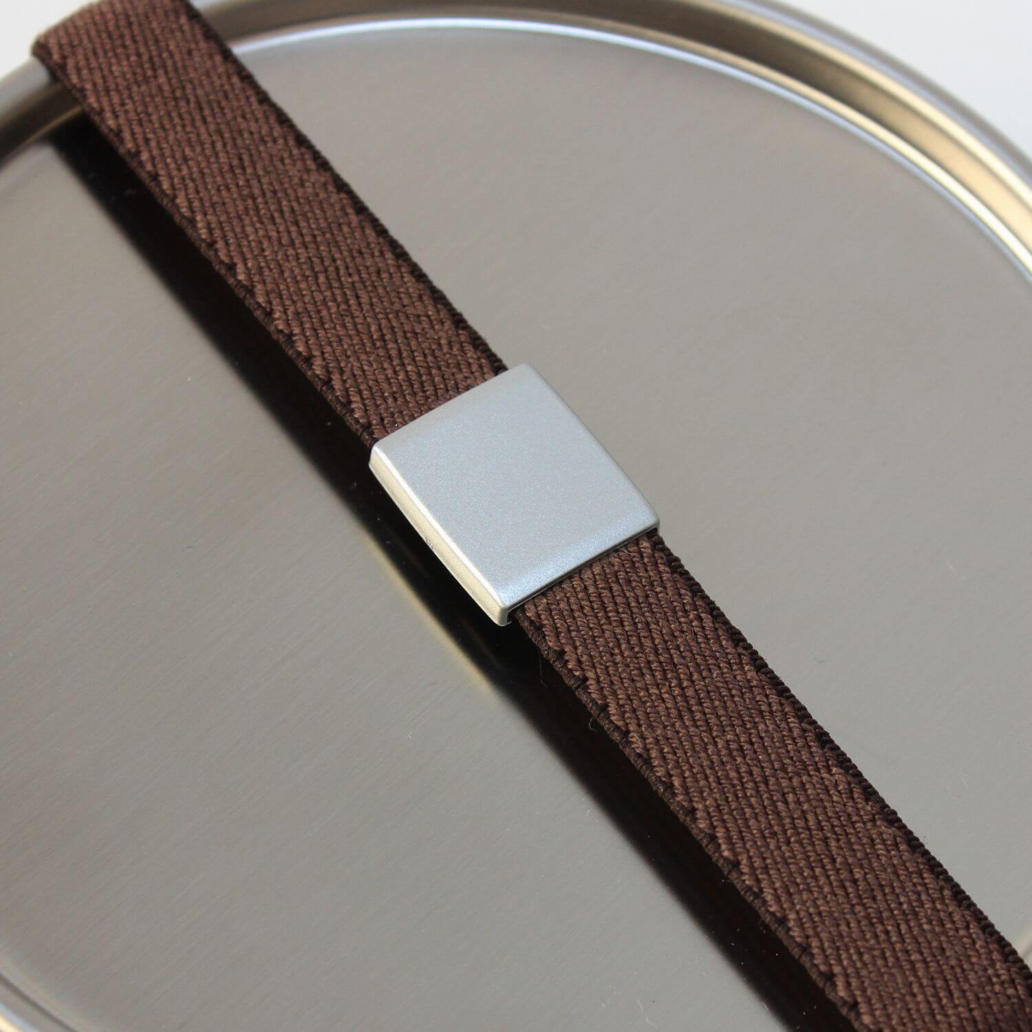 Stainless Steel Round 1 Tier Bento Box | Made in Tsubame Sanjo Japan