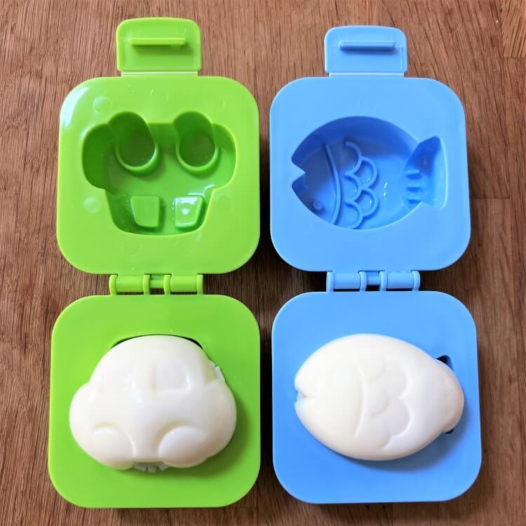 Egg Moulds Car and Fish Shapes