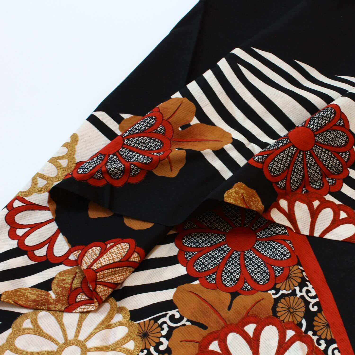 Setsugekka Kimono Chrysanthemum and Flowing Water Furoshiki Wrapping Cloth | 120cm