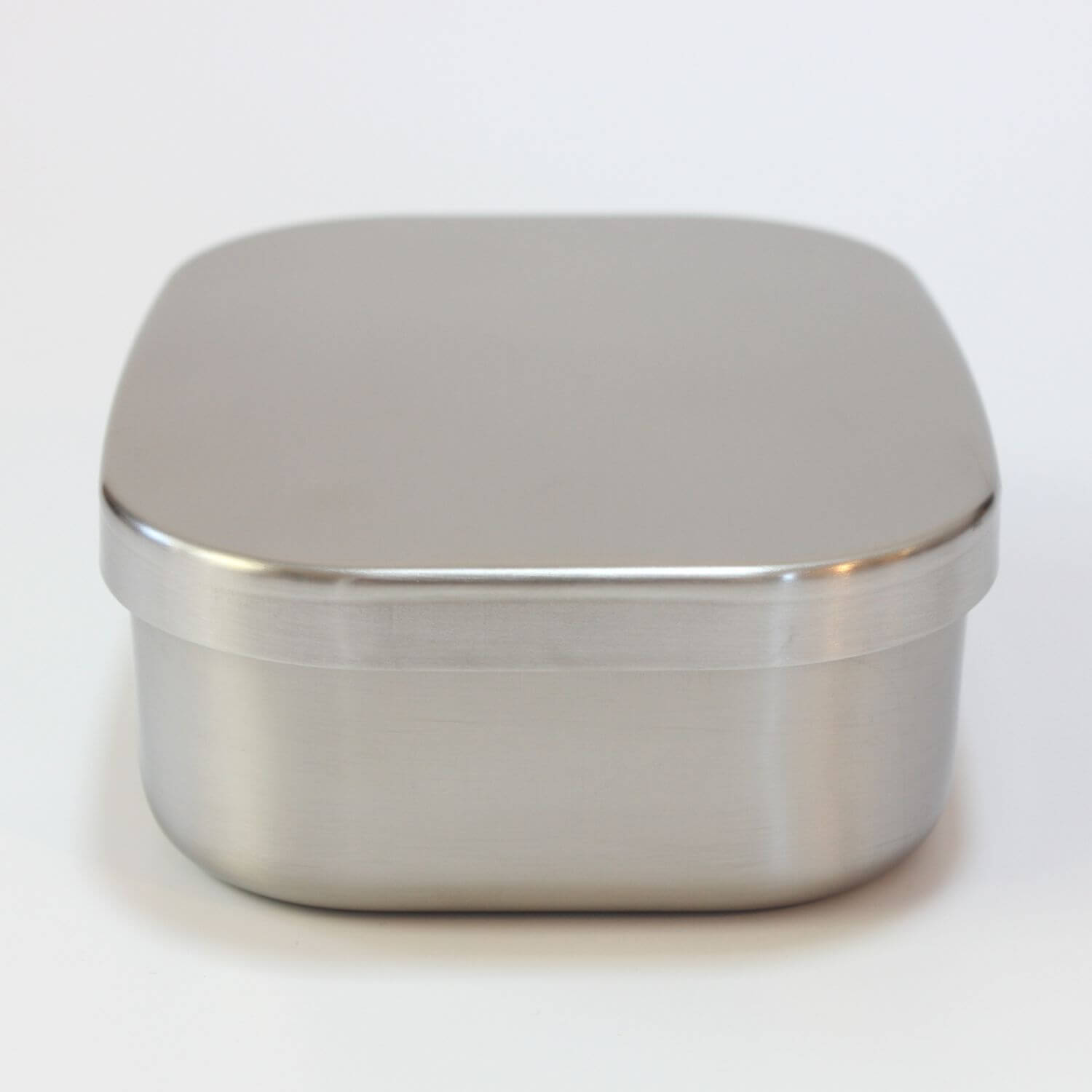 Stainless Steel Rectangle 1 Tier Bento Box | Made in Tsubame Sanjo Japan