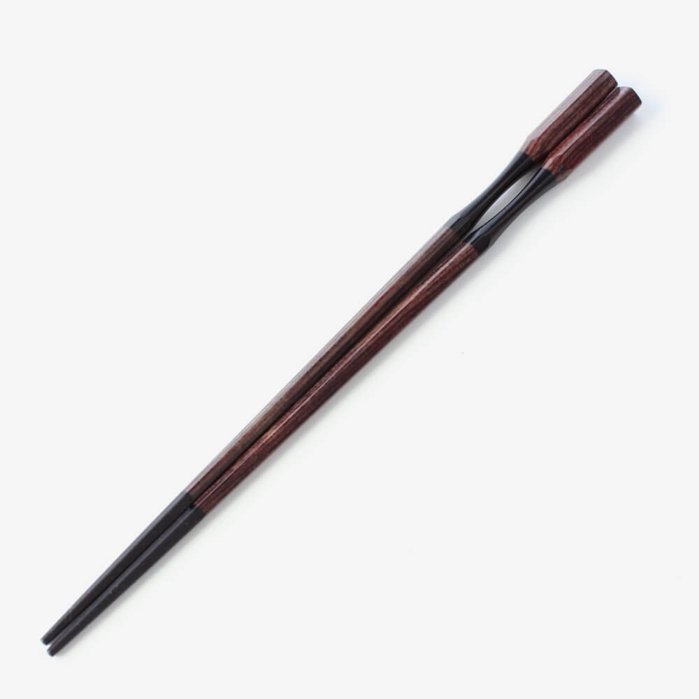 full length of antique brown resin chopsticks