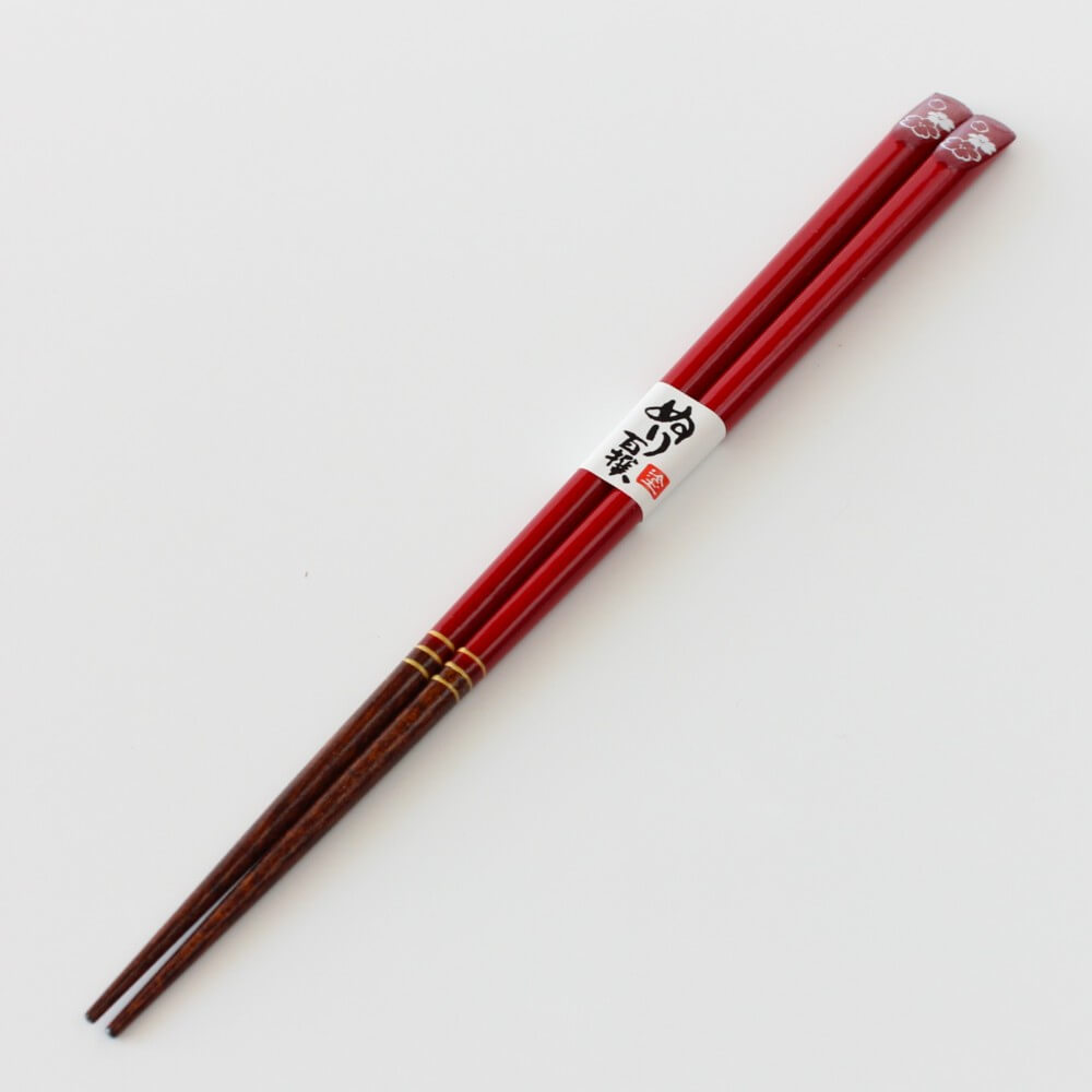 full length red cosmos tensoge chopsticks