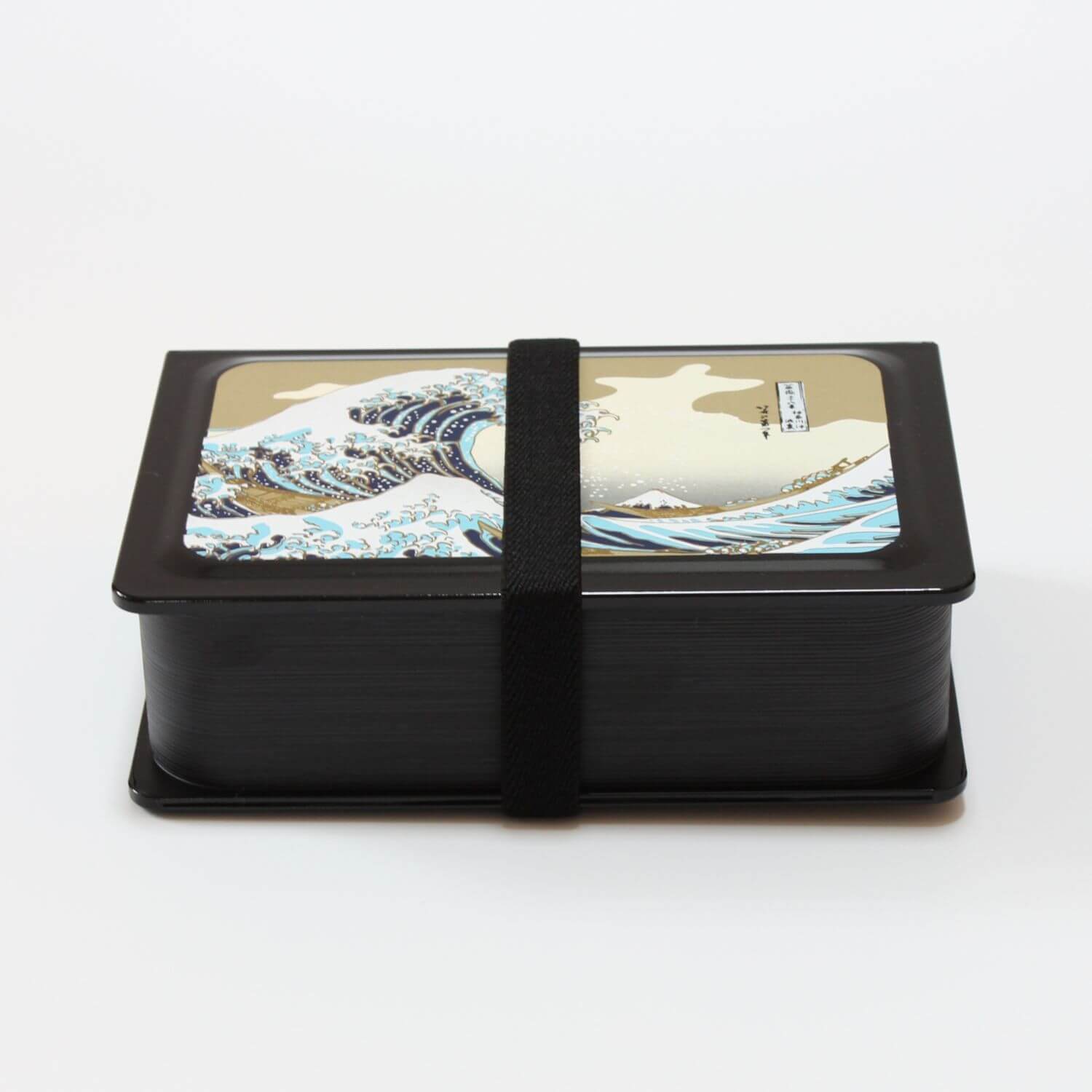 Book 1 Tier Bento Box | Great wave, Red Fuji artwork | 650ml capacity