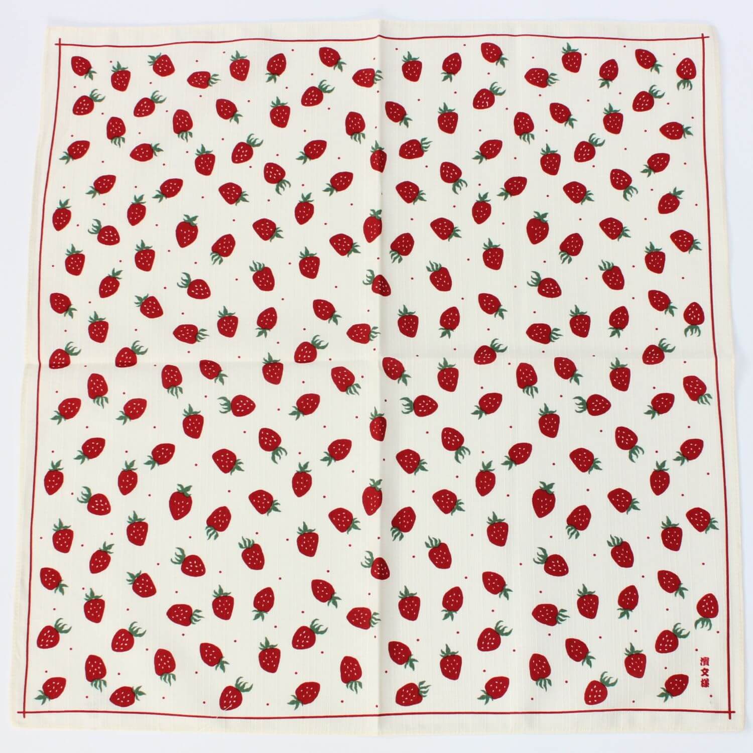 hamamonyo strawberries 50cm furoshiki wrapping cloth