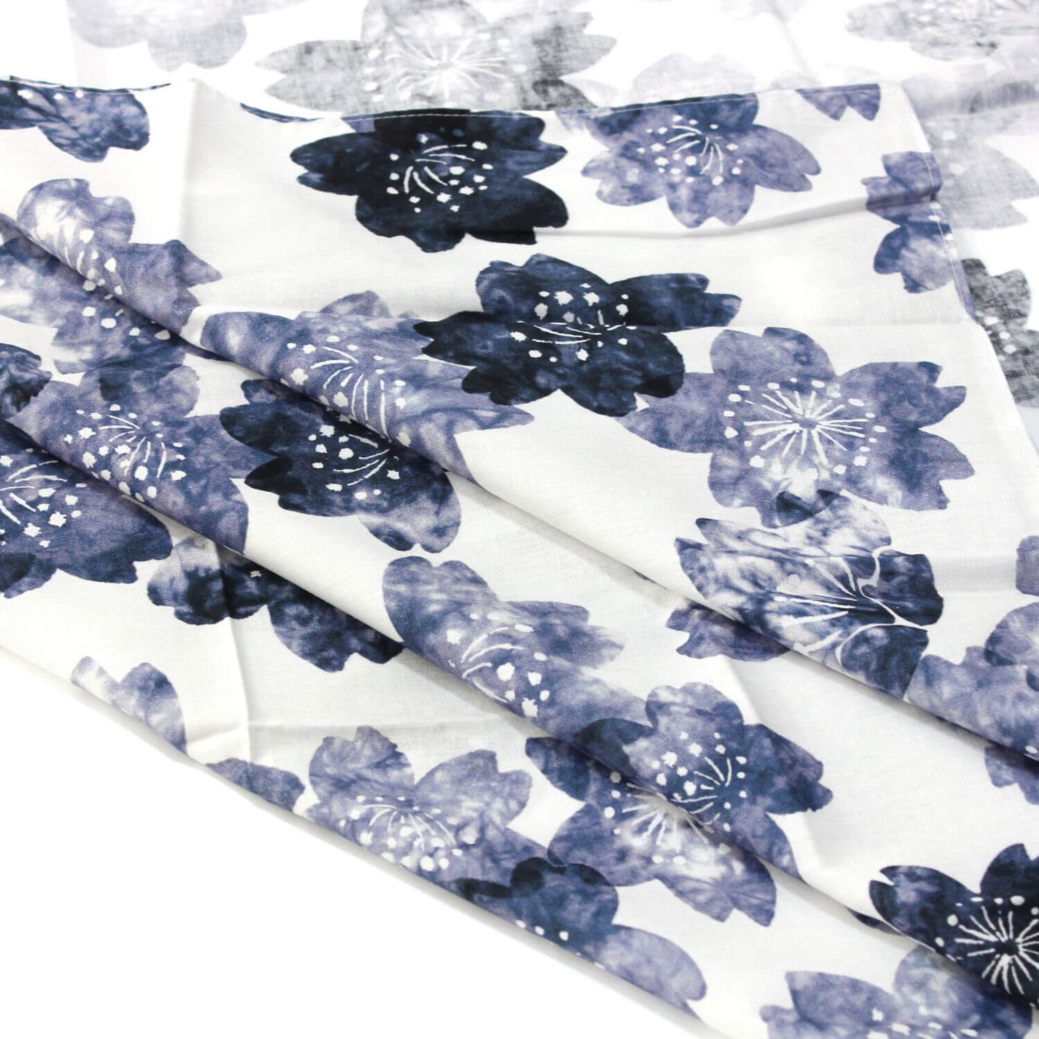 Indigo Sakura Furoshiki Wrapping Cloth 100cm