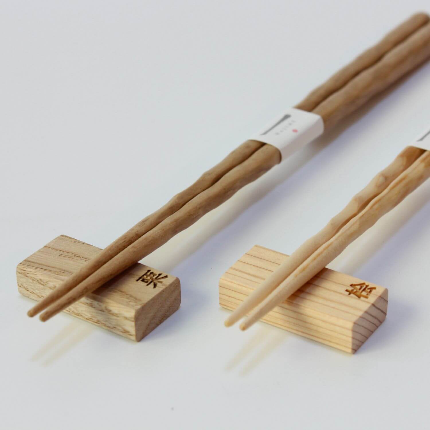 Japanese Cypress and Chestnut Chopsticks Gift Set | Wooden Hand Made