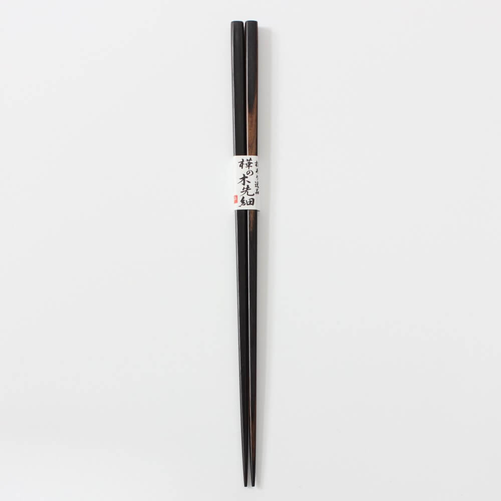kaba no ki birch black chopsticks