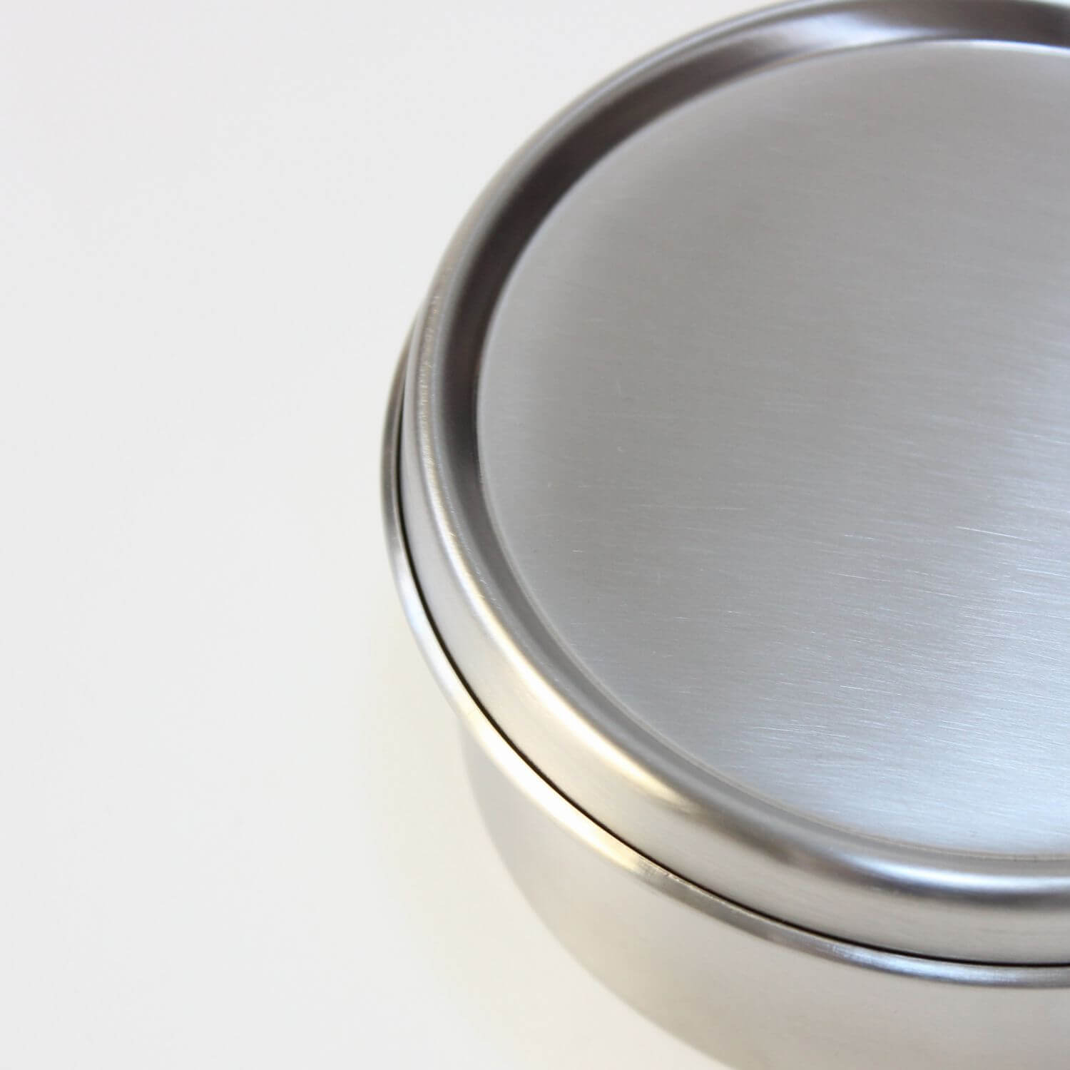 Stainless Steel Round 1 Tier Bento Box | Made in Tsubame Sanjo Japan