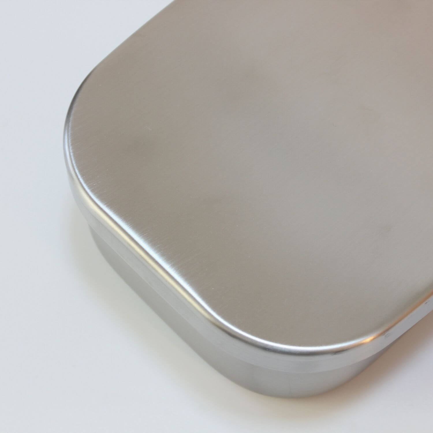Stainless Steel Rectangle 1 Tier Bento Box | Made in Tsubame Sanjo Japan
