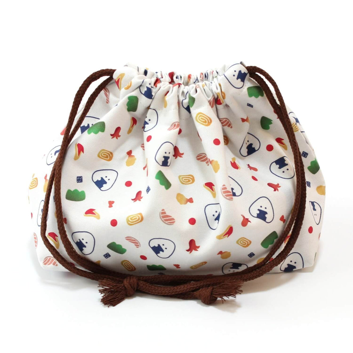 okazu korokoro white bento lunch bag
