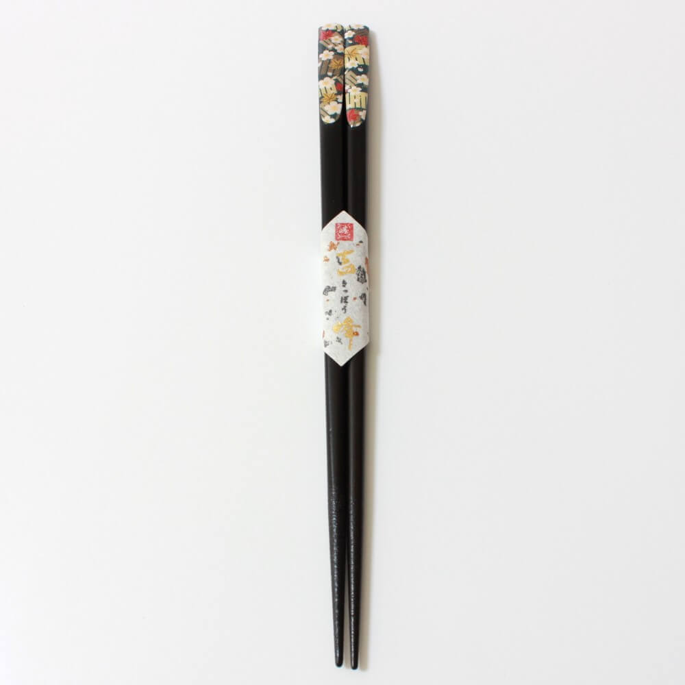 overhead profile japanesque plum chopsticks