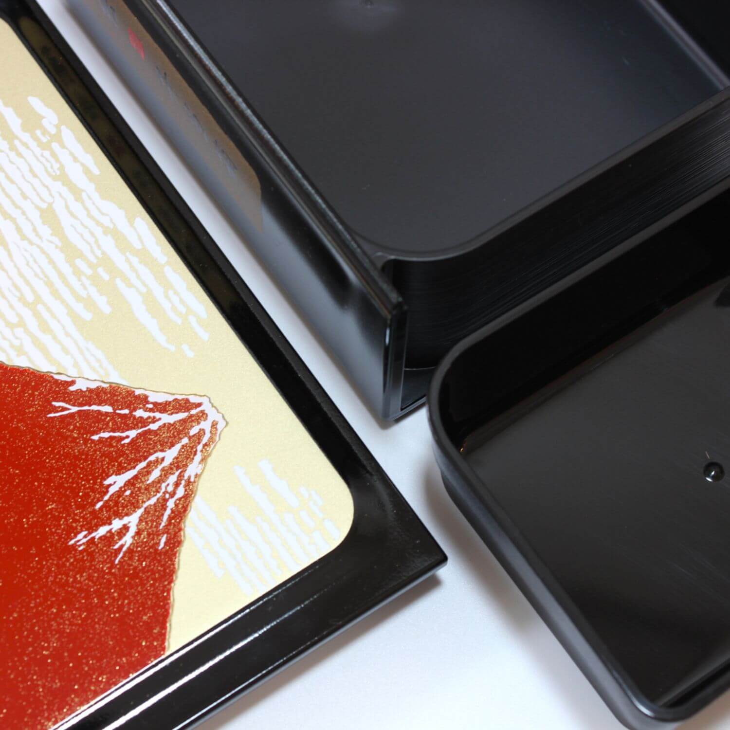 Book 1 Tier Bento Box | Great wave, Red Fuji artwork | 650ml capacity