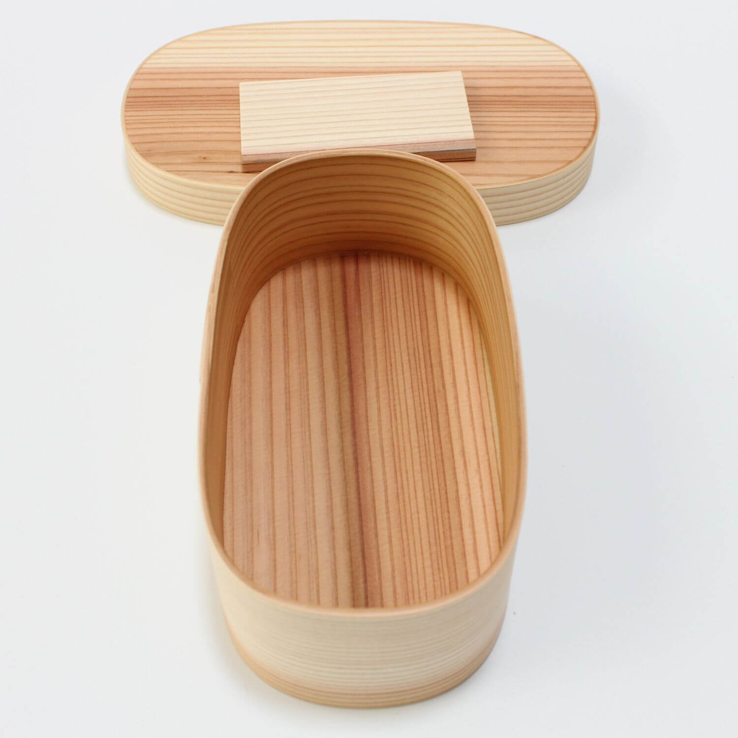 Kisho Shiraki Magewappa 1 Tier Wood Bento Box