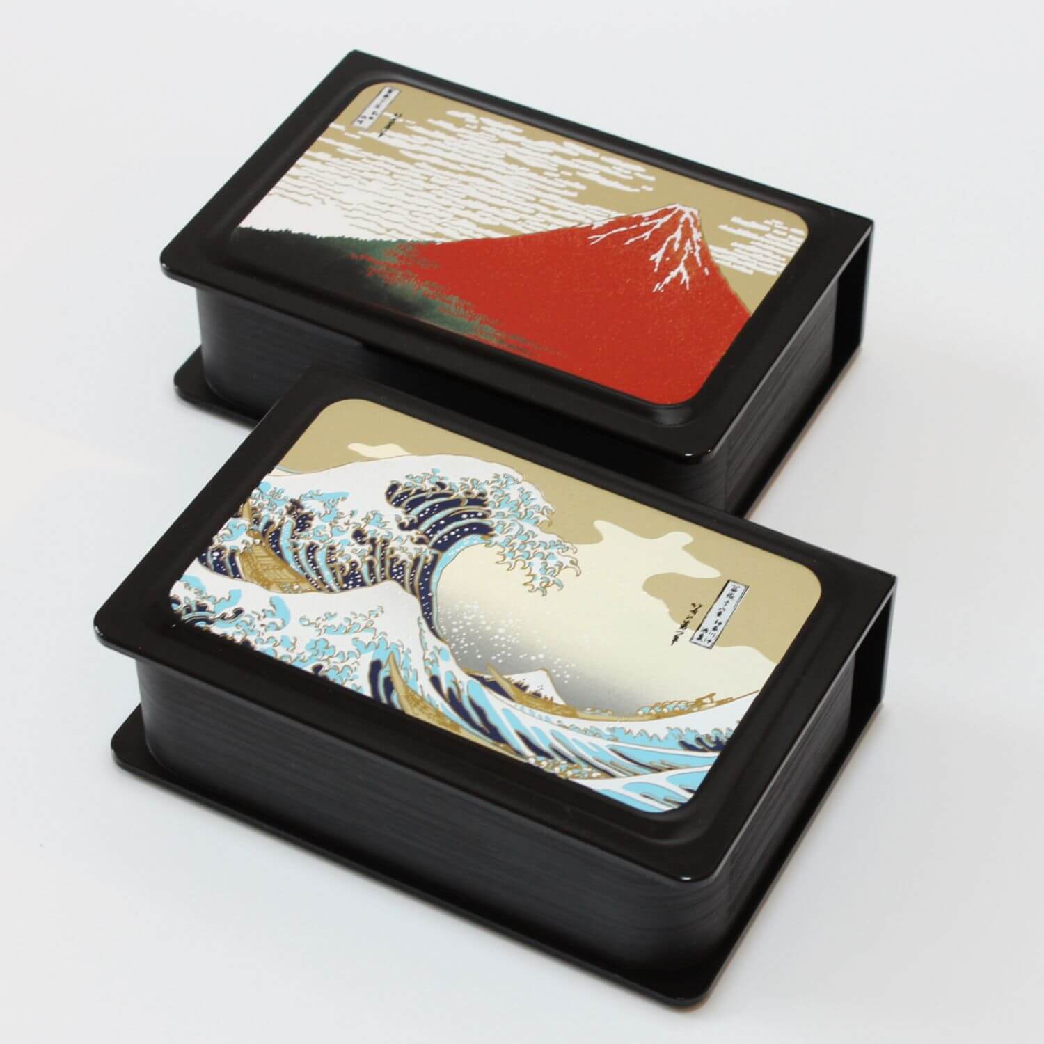 Book 1 Tier Bento Box | Great wave, Red Fuji artwork | 650ml capacity