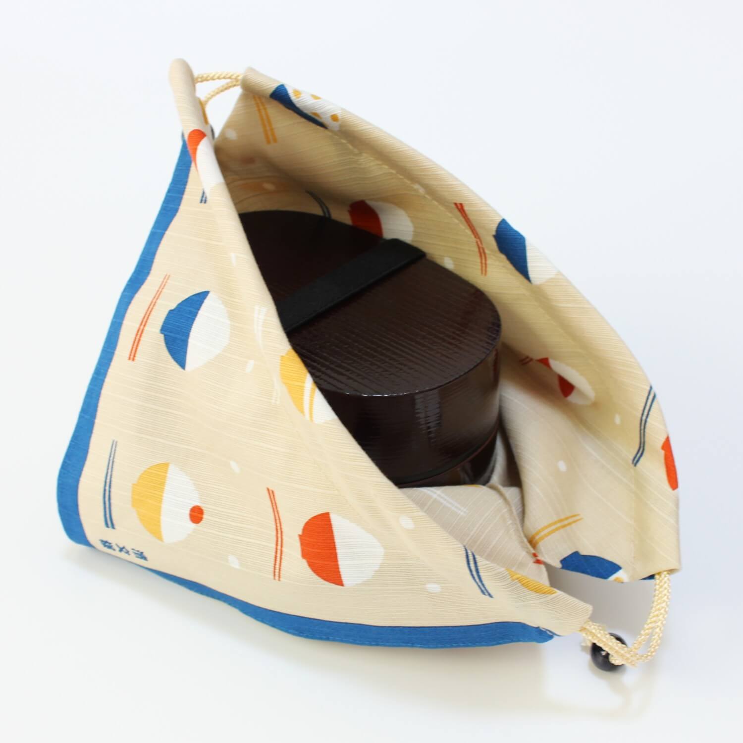 Hamamonyo Rice Bowls Kinchaku Bento Lunch Bag