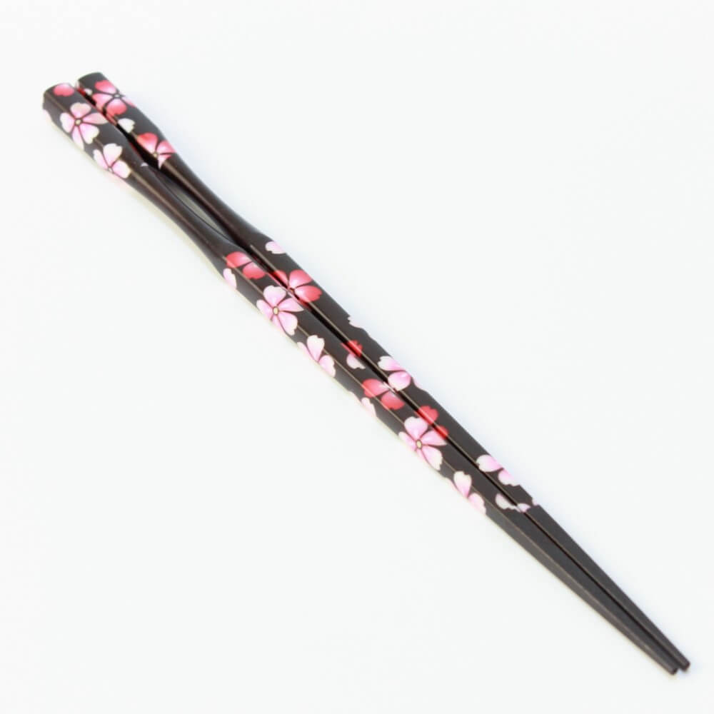 sakura black chopsticks full profile