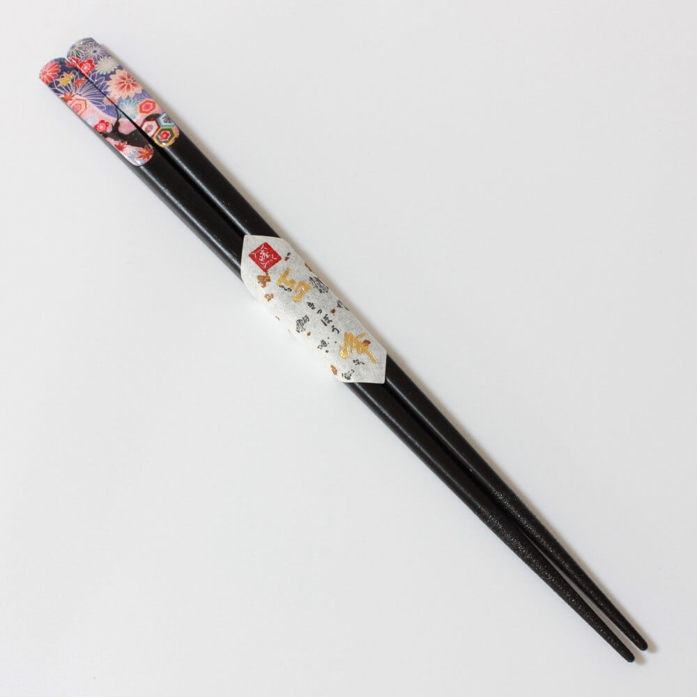 side profile japanesque deer chopsticks