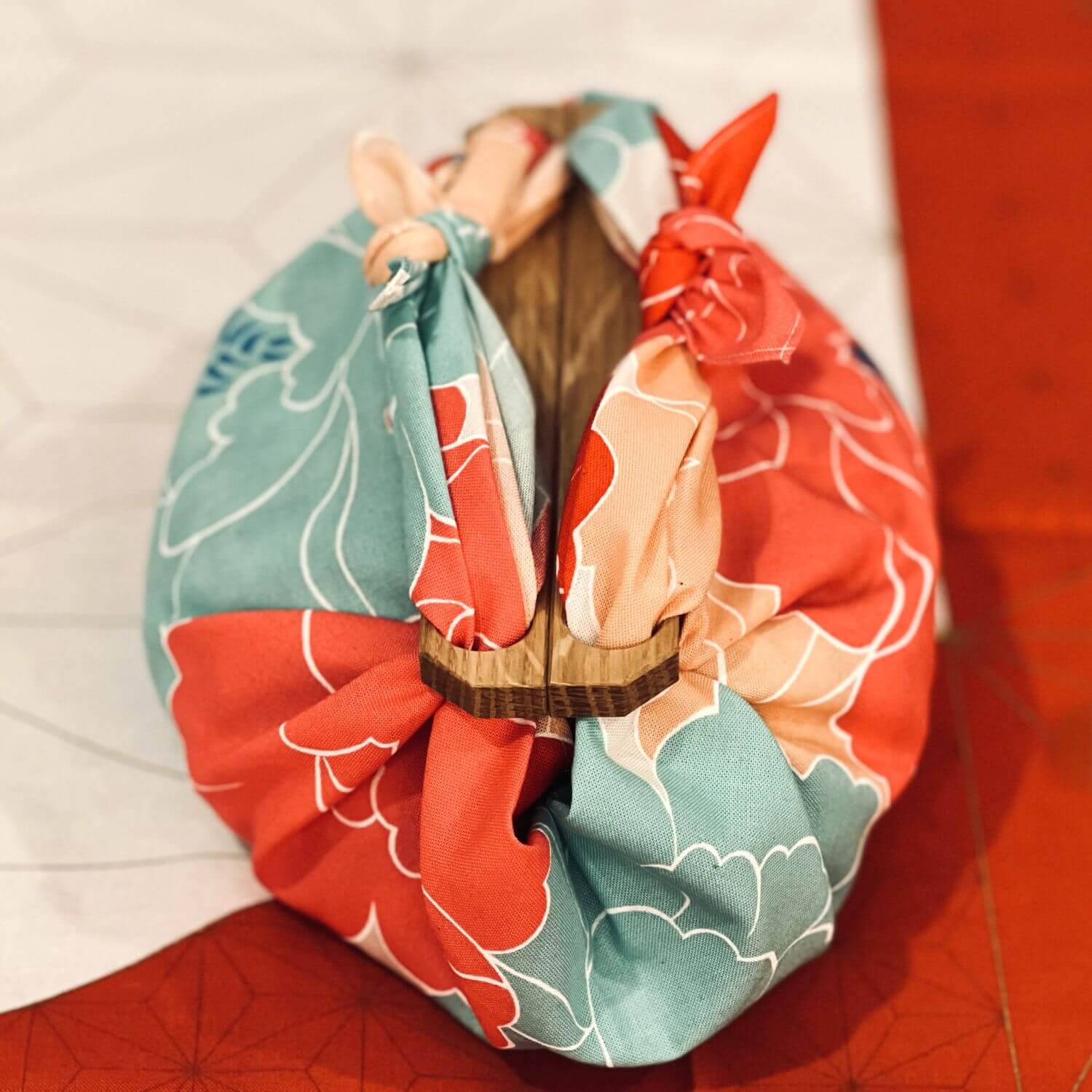 Furoshiki Patchin Frame for Handles | Make Furoshiki Bags